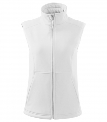 Дамски софтшел елек Vision516 бял