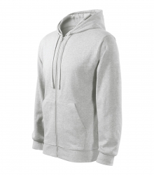 Мъжки суитшърт Trendy Zipper410 светло сив