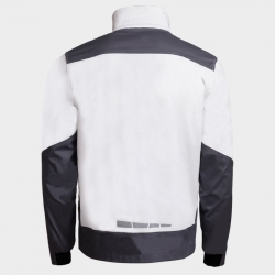 EOS STRETCH WHITE/DARK GREY Работно яке