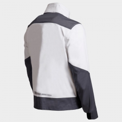 EOS STRETCH WHITE/DARK GREY Работно яке