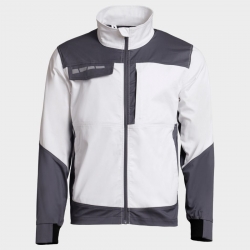 EOS STRETCH WHITE/DARK GREY Работно яке