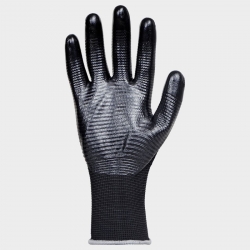 Работни ръкавици топени в нитрил XEMA черни