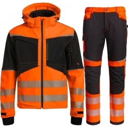 Работен комплект Prisma Softshell 2.0 HV оранжев