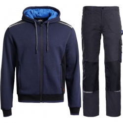 Работен комплект Prisma 2.0 суитшърт и панталон Prisma тъмно син