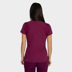 Работна медицинска туника JUSTINA бордо