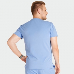 Медицинска туника CHEROKEE CK718A светло синя