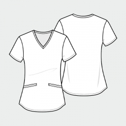 Медицинска туника CHEROKEE TF737 Хокус Покус