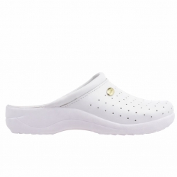 Дамско работно сабо AERIAL Lady White