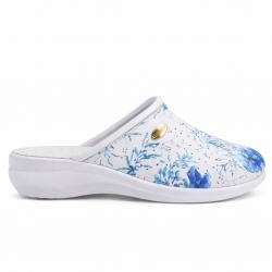 Дамско работно сабо  AERIAL Lady Цветя големи