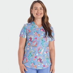 Медицински комплект Axolotls и панталон CKE1124 светло син