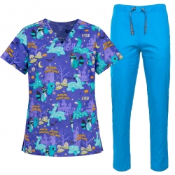 Медицински комплект Alpacalypse и панталон Tony син