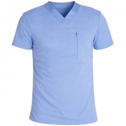 Медицинска туника CHEROKEE CK718A светло синя