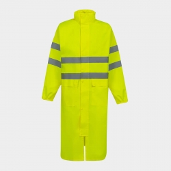 Светлоотразителен дъждобран POSEIDON REF HV Жълт цвят