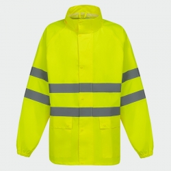 Светлоотразителен комплект дъждобран HIMALAYA REF HV Жълт цвят