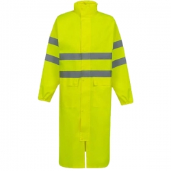 Светлоотразителен дъждобран POSEIDON REF HV Жълт цвят