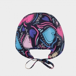 Медицинска шапка ADRIANA принт Forever Love