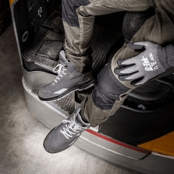 Ниски работни обувки с бомбе Albatros AXIS LOW S1P Сив цвят