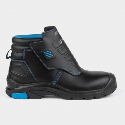 Работни обувки за заварчици с бомбе WELDER Pro HI S3 Черен цвят