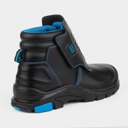 Работни обувки за заварчици с бомбе WELDER Pro HI S3 Черен цвят