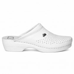 Мъжко сабо LEON MAN бяло