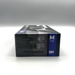 Черни Нитрилни Ръкавици Диамантен захват Aldena 50бр.