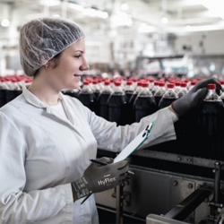 Нитрилни ръкавици Ansell HyFlex 11-840 Тъмносив цвят