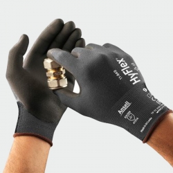 Нитрилни ръкавици Ansell HyFlex 11-840 Тъмносив цвят