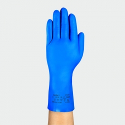 Ръкавици за химическа защита Ansell AlphaTec 37-310 Син цвят