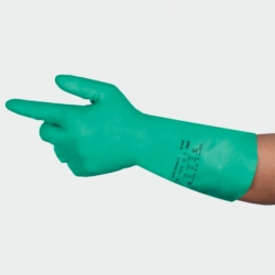 Ръкавици за химическа защита Ansell AlphaTec (Solvex) 37-676 Зелен цвят
