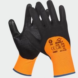 Нитрилни ръкавици BWOLF ORBIT LAB Оранжев цвят