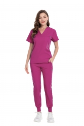 Дамски комплект Fuschia Motion яке, туника и панталон фуксия