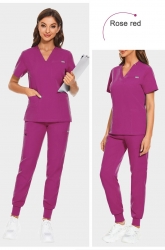 Дамски комплект Fuschia Motion яке, туника и панталон фуксия