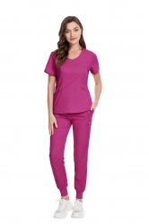 Медицински комплект Pink Vitality туника и панталон фуксия