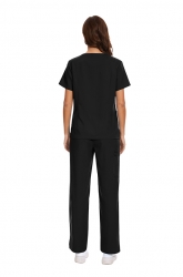 Медицински комплект Noir Elegance яке, туника и панталон черен