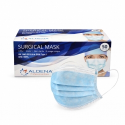 ХИРУРГИЧНИ МАСКИ ALDENA TYPE IIR 50БР. сини