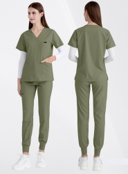 Медицински комплект Calm туника и панталон олив