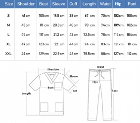 Медицински комплект Calm туника и панталон олив