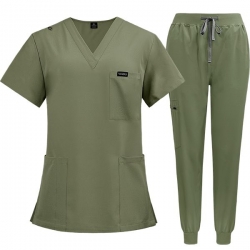 Медицински комплект Calm туника и панталон олив