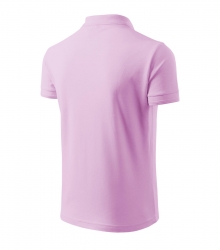Работна мъжка тениска с якичка Pique Polo203 светло лилава