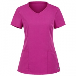 Медицински комплект Vitality туника и панталон фуксия