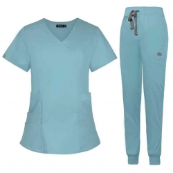 Медицински комплект Sky туника и панталон светло син