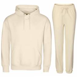 Спортен мъжки комплект Cloud (GOTS) 428 с панталон Meadow609 ванила