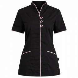 Работна дамска туника BARISA черна/лилава