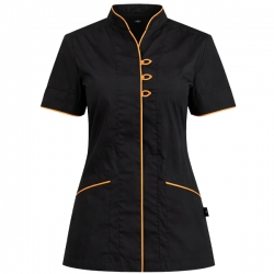 Работна дамска туника BARISA черна/оранж