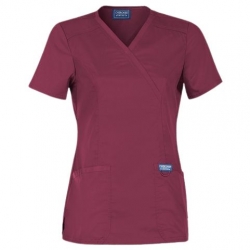 Работна медицинска туника REVOLUTION WWE610 / Виненочервен