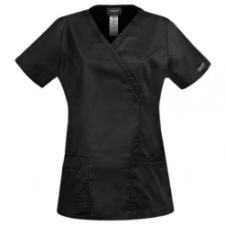 Дамска медицинска туника Cherokee Core Stretch WWE4728 черна