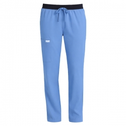 Дамски медицински панталон CHEROKEE Revolution WWE105 светло син