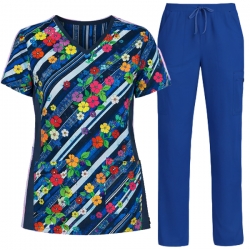 Медицински комплект KOI design FRENCH BULL F100PR - CLY / BASICS 731 кралско син