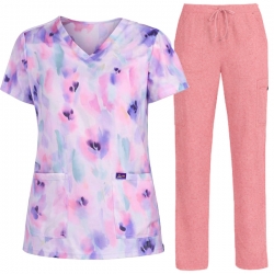 Мeдицински комплект KOI design LITE 1082PR - LVD / BASICS 731 розов