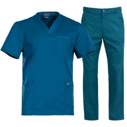 Мъжки медицински комплект Cherokee Revolution WWE670/WWE140 карибско син